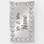 結婚旗 横断幕 (縦)