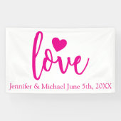 結婚旗 横断幕 (横)