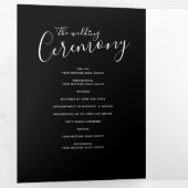 結婚更新式の白黒プログラム 三つ折りプログラム (内部最初)