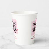 結婚最低!離婚届おもしろい出パーティー 紙コップ (左)