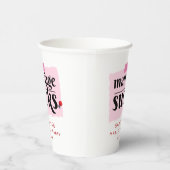 結婚最低!離婚届おもしろい出パーティー 紙コップ (右)