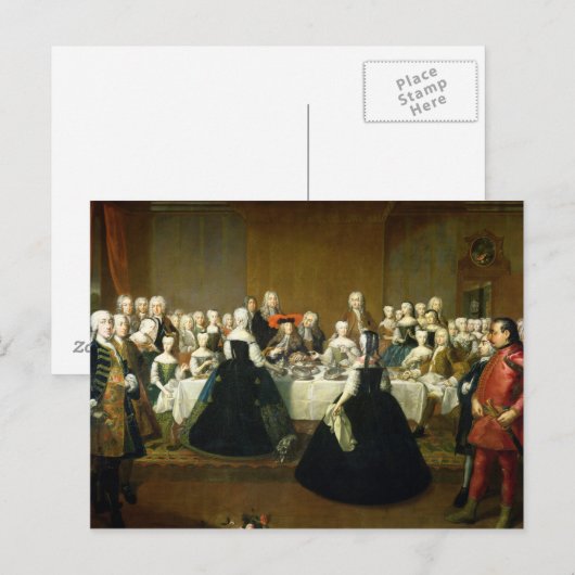 結婚朝食 ポストカード (正面/裏面)