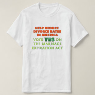 結婚期限法 Tシャツ