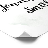 結婚歓迎のサイン ポスター (角)