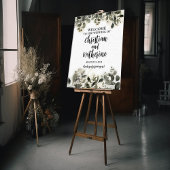 結婚歓迎の兆モダンエレガント緑 ポスター