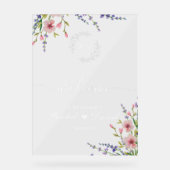 結婚歓迎サイン アクリルサイン (正面)