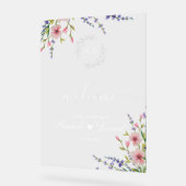 結婚歓迎サイン アクリルサイン (傾斜)