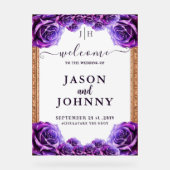 結婚歓迎 アクリルサイン (正面)