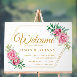 結婚歓迎 アクリルサイン