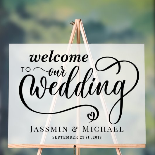 結婚歓迎 アクリルサイン (ニュートラル)