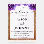 結婚歓迎 アクリルサイン (正面)