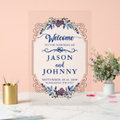 結婚歓迎 アクリルサイン (ウェディング)