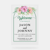 結婚歓迎 アクリルサイン (正面)