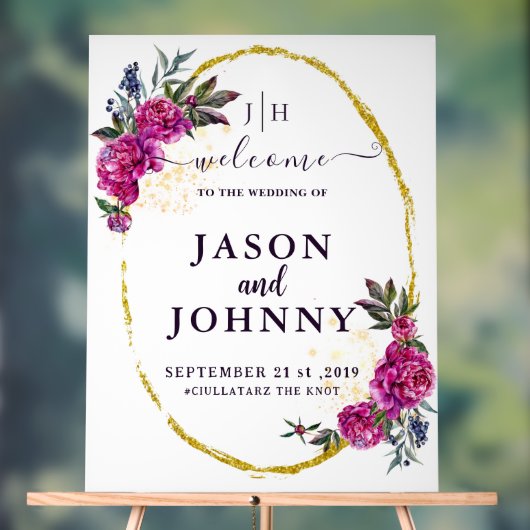 結婚歓迎 アクリルサイン (ニュートラル)