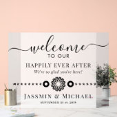 結婚歓迎 アクリルサイン (ウェディング)