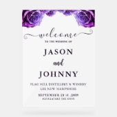 結婚歓迎 アクリルサイン (正面)