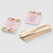 結婚歓迎 ハンドファン (組立なし)