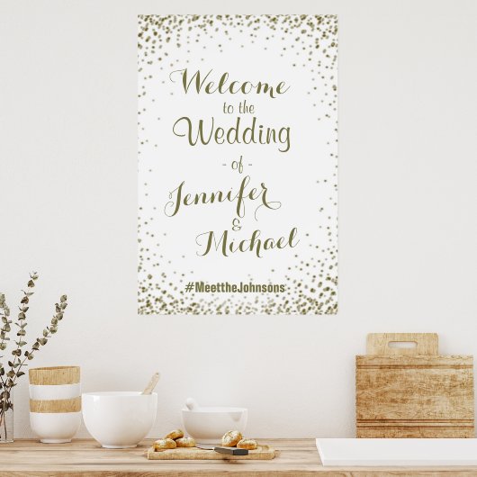 結婚歓迎 ポスター (キッチン)