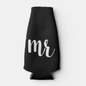 結婚氏新郎新婦さん ボトルクーラー (正面)