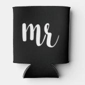 結婚氏新郎新婦さん 缶クーラー (正面)