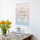 結婚海の後は幸せきらめくだ 箔ポスター (レイダウン (キッチン))