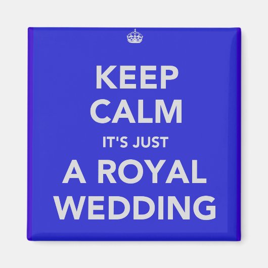 結婚王室のズ – ケイト&ウィリアム – 2011年4月29日 マグネット (正面)