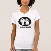 結婚生活のユーモアを越えたゲーム Tシャツ (正面)