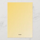 結婚生活、あと１年乗り切ったか。 招待状 (裏面)