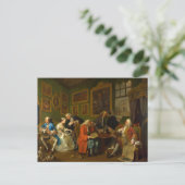 結婚生活(1743年) ポストカード (スタンド正面)