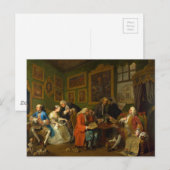 結婚生活(1743年) ポストカード (正面/裏面)