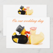 結婚用アヒル (正面/裏面)