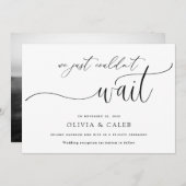 結婚発表が待ち遠しかった 招待状 (正面/裏面)