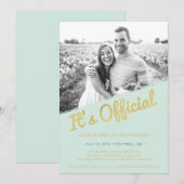 結婚発表と招待状 招待状 (正面/裏面)