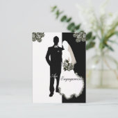 結婚発表ポストカード 案内ポストカード (スタンド正面)