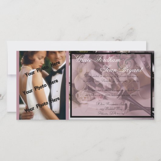 結婚発表 (正面)