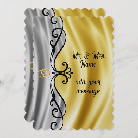 結婚発表 (正面/裏面)