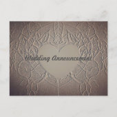 結婚発表 ポストカード (正面)