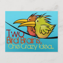 結婚発表、2 羽の鳥が電線に、ユーモア