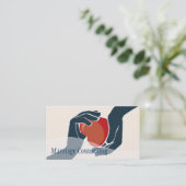 結婚相談会ライフコーチセラピー 名刺 (スタンド正面)