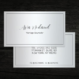 結婚相談員 名刺