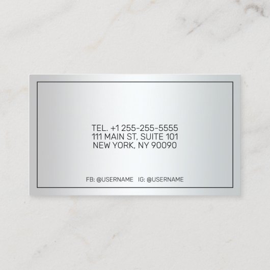 結婚相談員 名刺 (裏面)