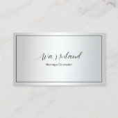 結婚相談員 名刺 (正面)