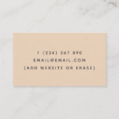 結婚相談心理療法士グレーボヘミア 名刺 (裏面)