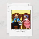 結婚相談用はがき「スペクタクル」 ポストカード (正面/裏面)