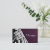 結婚相談、セラピスト、セラピー指導 名刺 (スタンド正面)