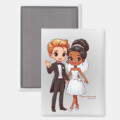 結婚磁石 マグネット (正面/裏面)