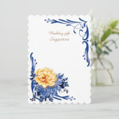 結婚祝いのギフトのアイデア 招待状 (スタンド正面)