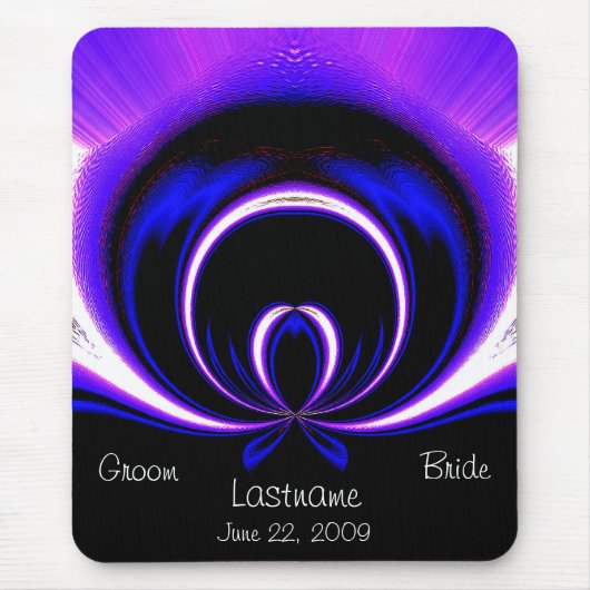 結婚祝いのマウスパッド マウスパッド (正面)