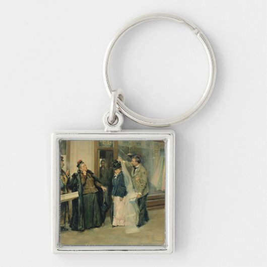 結婚祝いの品の選択、1897-98年 キーホルダー (正面)