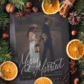 結婚祝いの手書きフォト シーズンカード